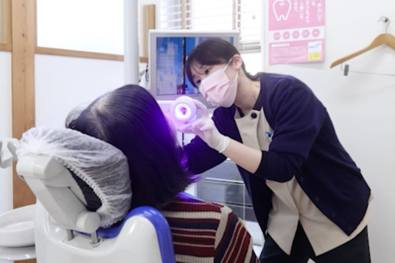 オーラルック撮影